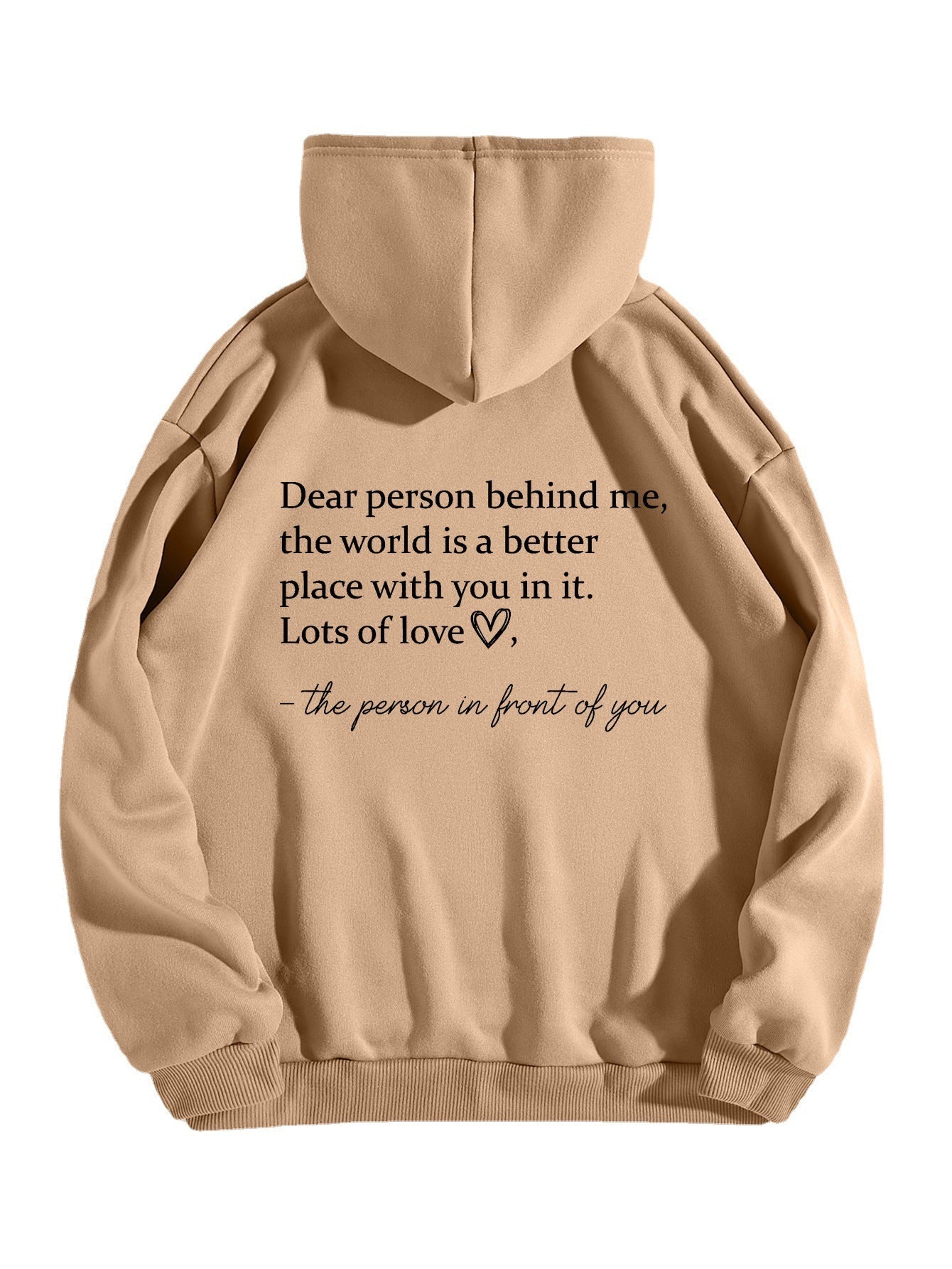 Dear Person Behind Me Hoodie sweater