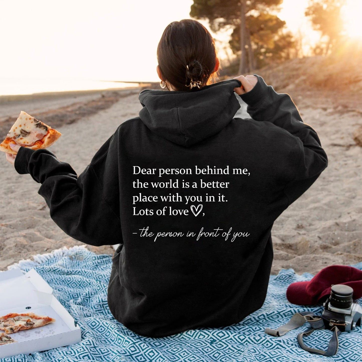 Dear Person Behind Me Hoodie sweater