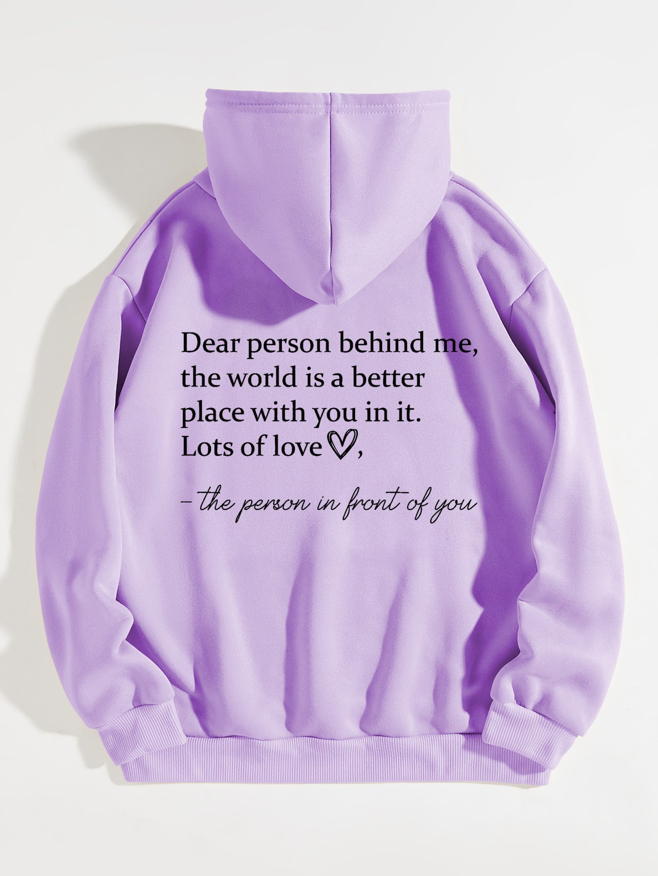 Dear Person Behind Me Hoodie sweater