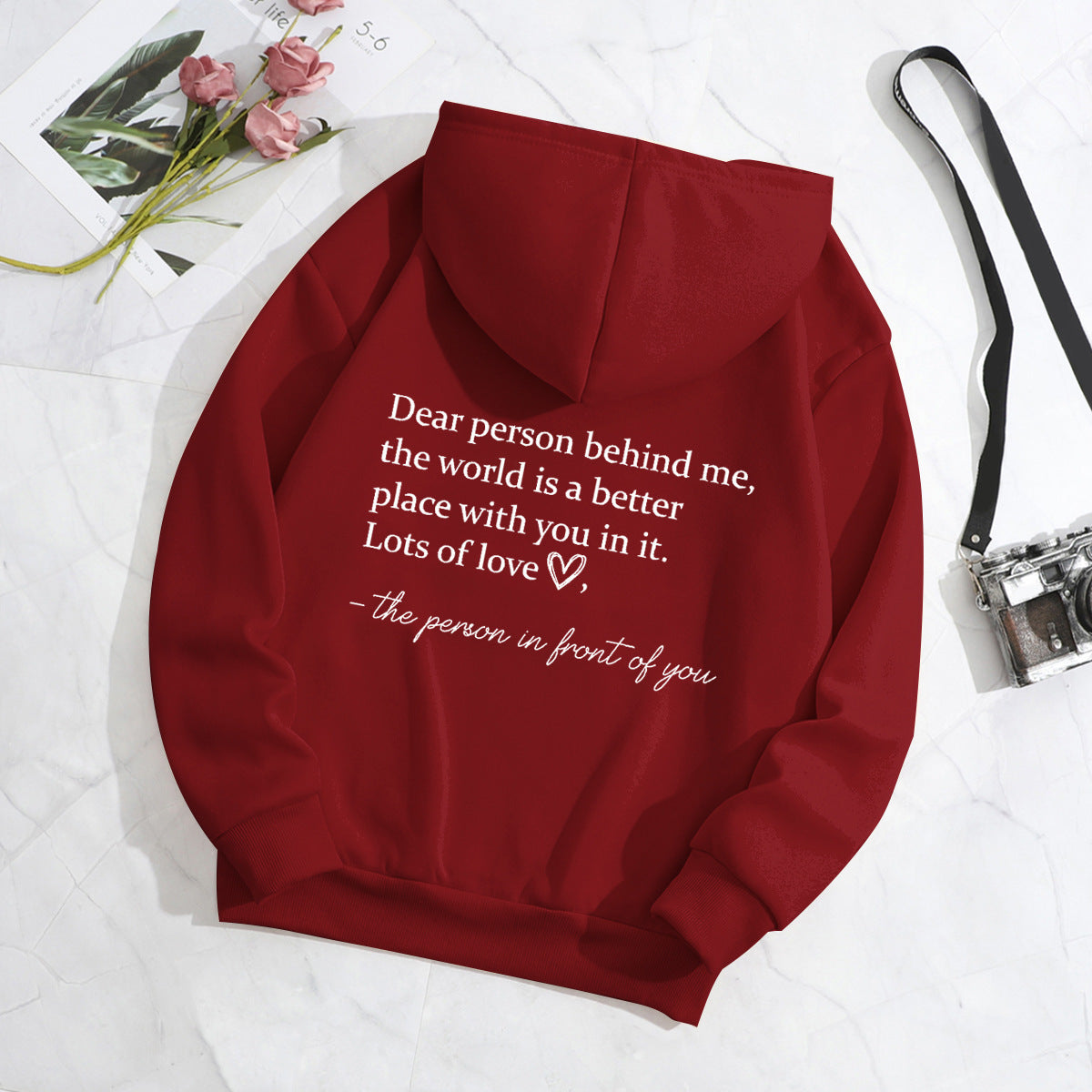 Dear Person Behind Me Hoodie sweater