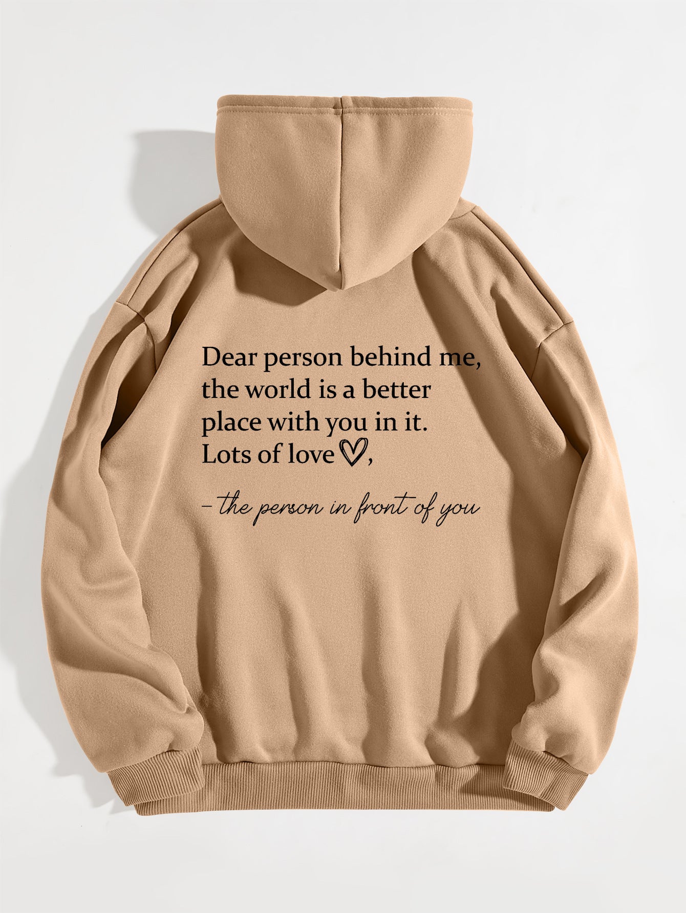 Dear Person Behind Me Hoodie sweater